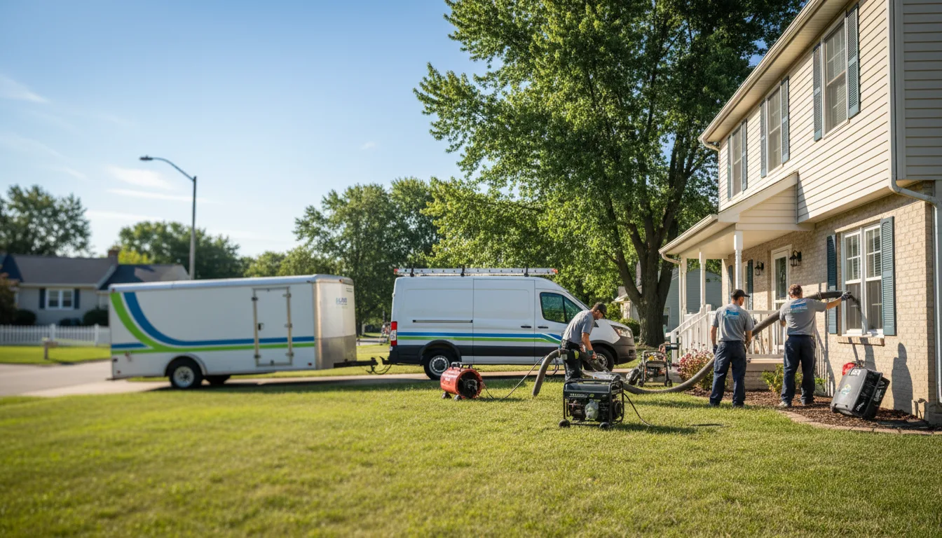 Flooded Basement Restoration And Cleanup With Repair in Athelstane, WI near me